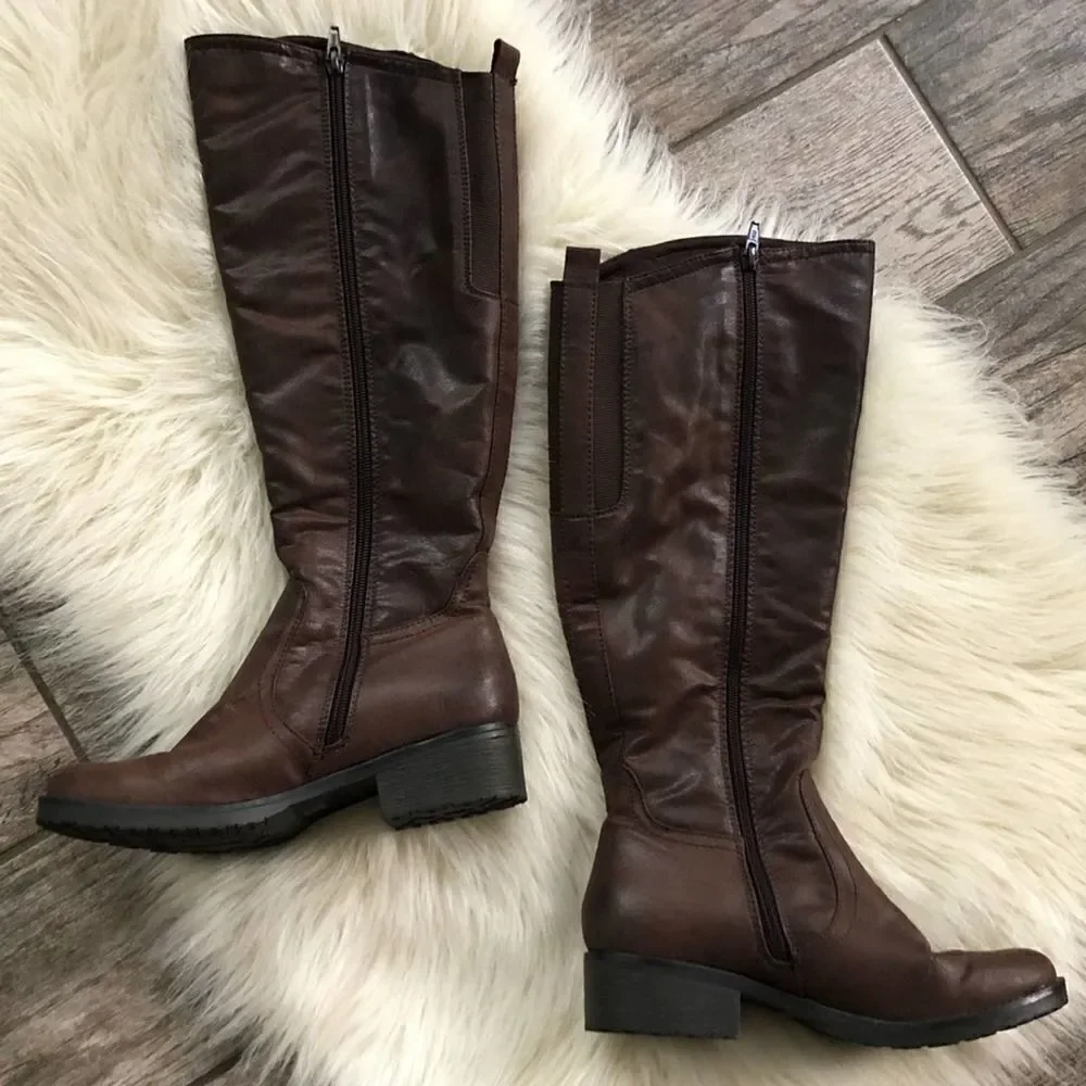 BareTraps Brown Oria Riding Boot